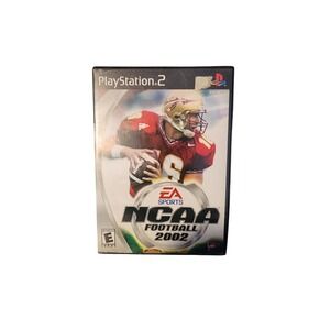 NCAA Football 2002 (Sony PlayStation 2, 2001) Manual Included